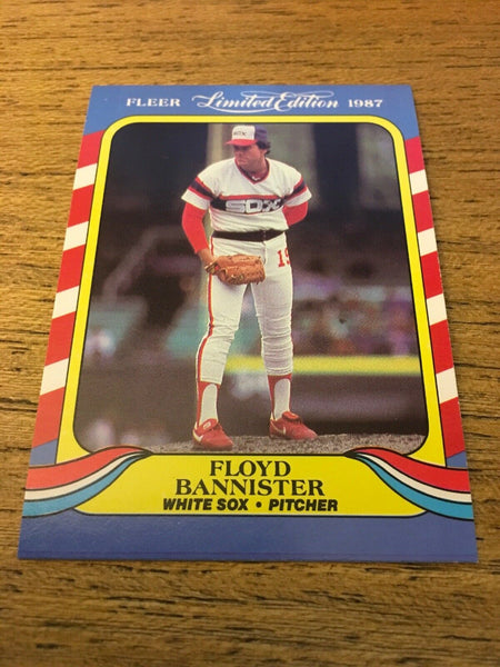 Floyd Bannister White Sox 1987 Fleer Limited Edition #1
