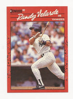 Randy Velarde Yankees 1990 Donruss #630