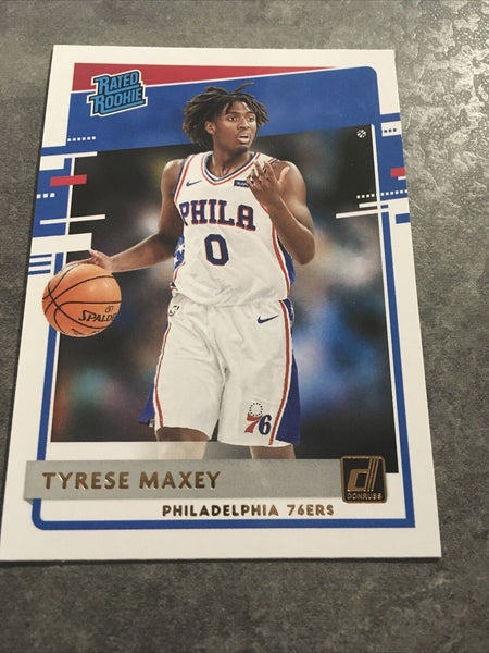 Tyrese Maxey  76ers 2020-2021 Donruss Rookie #211