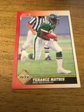 Terance Mathis Jets 1991 Score #114