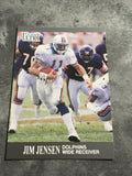 Jim Jensen Dolphins 1991 Fleer Ultra #87
