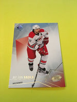 Justin Faulk Hurricanes 2015-2016 SP Authentic #33