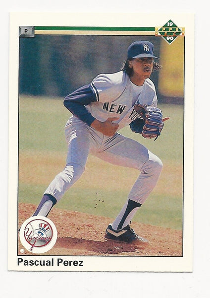 Pascual Perez Yankees 1990 Upper Deck #769