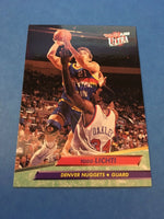 Todd Lichti Nuggets 1992-1993 Fleer Ultra #51