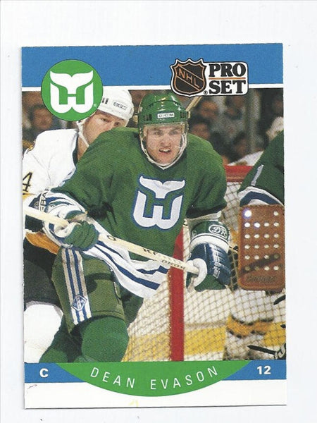 Dean Evason Whalers 1990-1991 Pro Set #103