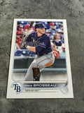 Mike Brosseau Rays 2022 Topps #223