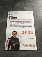 Josh Berry 2021 NASCAR Panini Chronicles Rookie #13