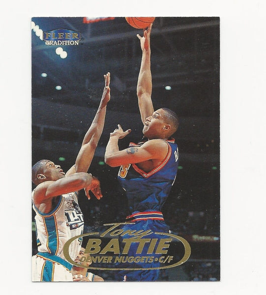 Tony Battie Nuggets 1998-1999 Fleer Tradition #73