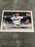 Mike Foltynewicz Rangers 2022 Topps #293