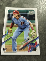 Alec Bohm Phillies 2021 Topps Update Rookie #US250