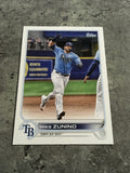 Mike Zunino Rays 2022 Topps #324