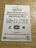 Carey Price Canadiens 2009-2010 Upper Deck Goodwin Champions#38