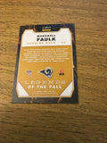 Marshall Faulk Rams 2019 Donruss Legends Of The Fall #LF-11