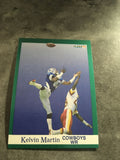 Kelvin Martin Cowboys 1991 Fleer #234