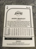 Avery Bradley Lakers 2019-20 Panini NBA Hoops Winter #91