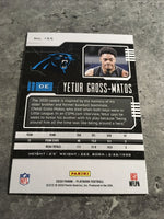 Yetur Gross-Matos  Panthers 2020 Panini Playbook Rookie #155