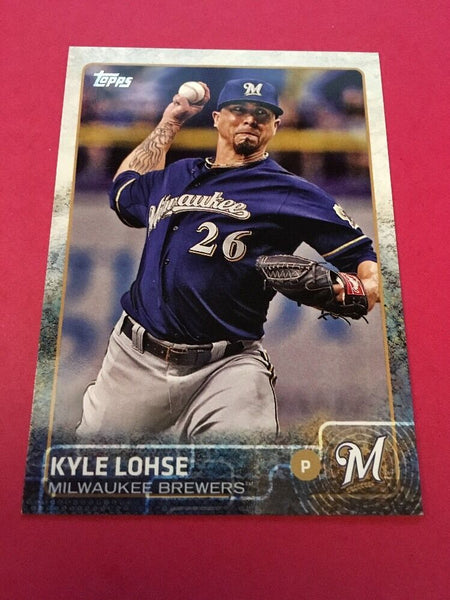 Kyle Lohse Brewers 2015 Topps #410