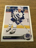 Dave Ellett Maple Leafs 1992-1993 Upper Deck #214