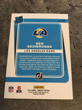 Ben Skowronek Rams 2021 Panini Donruss Rated Rookie #325