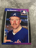Joe Boever Braves 1989 Donruss #168