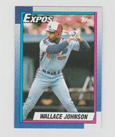 Wallace Johnson Expos 1990 Topps #318