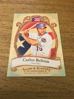 Carlos Beltran Mets 2009 Topps Allen & Ginter's National Pride #NP63