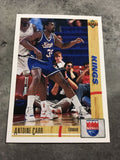 Antoine Carr Kings 1991-1992 Upper Deck #313