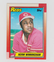 Herm Winningham Reds 1990 Topps #94