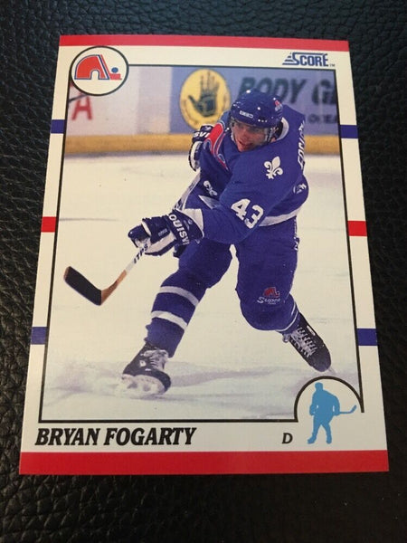 Bryan Fogarty Nordiques 1990-1991 Score #54