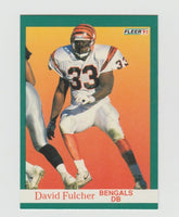 David Fulcher Bengals 1991 Fleer #21