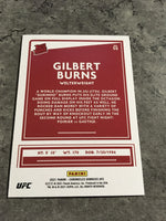 Gilbert Burns UFC 2021 Panini Chronicles Donruss Rated Rookie #30