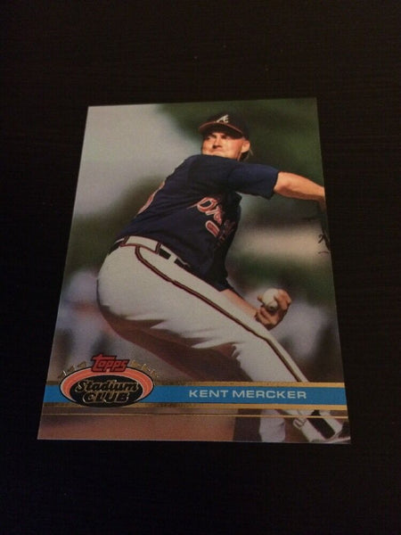 Kent Mercker Braves 1991 Topps Stadium Club #341