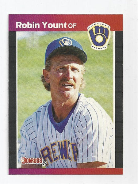 Robin Yount Brewers 1989 Donruss #55