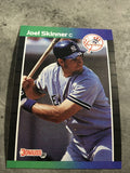 Joel Skinner Yankees 1989 Donruss #427