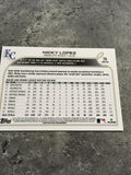 Nicky Lopez Royals 2022 Topps #76