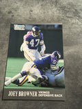 Joey Browner Vikings 1991 Fleer Ultra #192