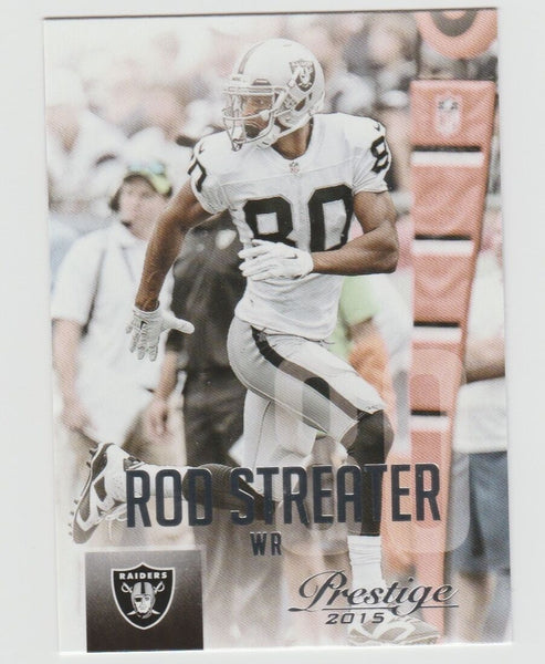 Rod Streater Raiders 2015 Prestige #172