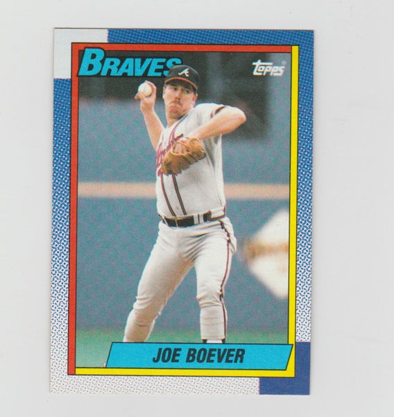 Joe Boever Braves 1990 Topps #410