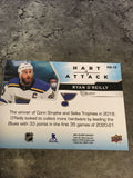 Ryan O' Reilly Blues 2021-22 Upper Deck MVP Hart Attack #HA-18