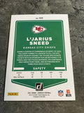 L'Jarius Sneed Chiefs 2021 Panini Donruss #122