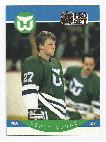 Scott Young Whalers 1990-1991 Pro Set #113