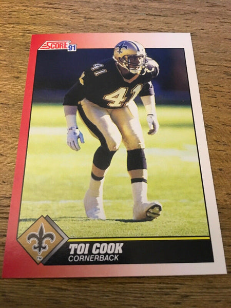 Toi Cook Saints 1991 Score #175