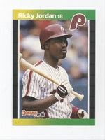 Ricky Jordan Phillies 1989 Donruss #624