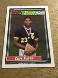 Cliff Floyd Expos 1992 Topps Rookie #186