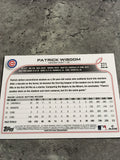Patrick Wisdom Cubs 2022 Topps #271