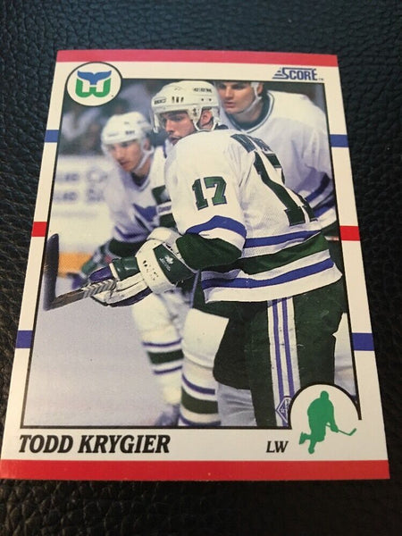 Todd Krygier Whalers 1990-1991 Score #237