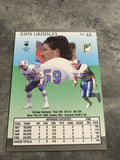 John Grimsley Dolphins 1991 Fleer Ultra #48