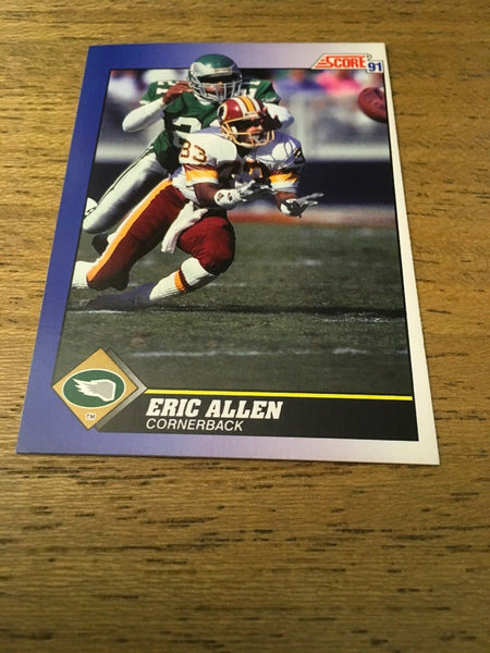 Eric Allen Eagles 1991 Score #2