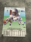 John L. Williams Seahawks 1991 Fleer Ultra #141