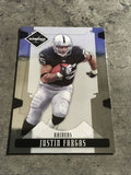 Justin Fargas Raiders 2008 Leaf Limited #72